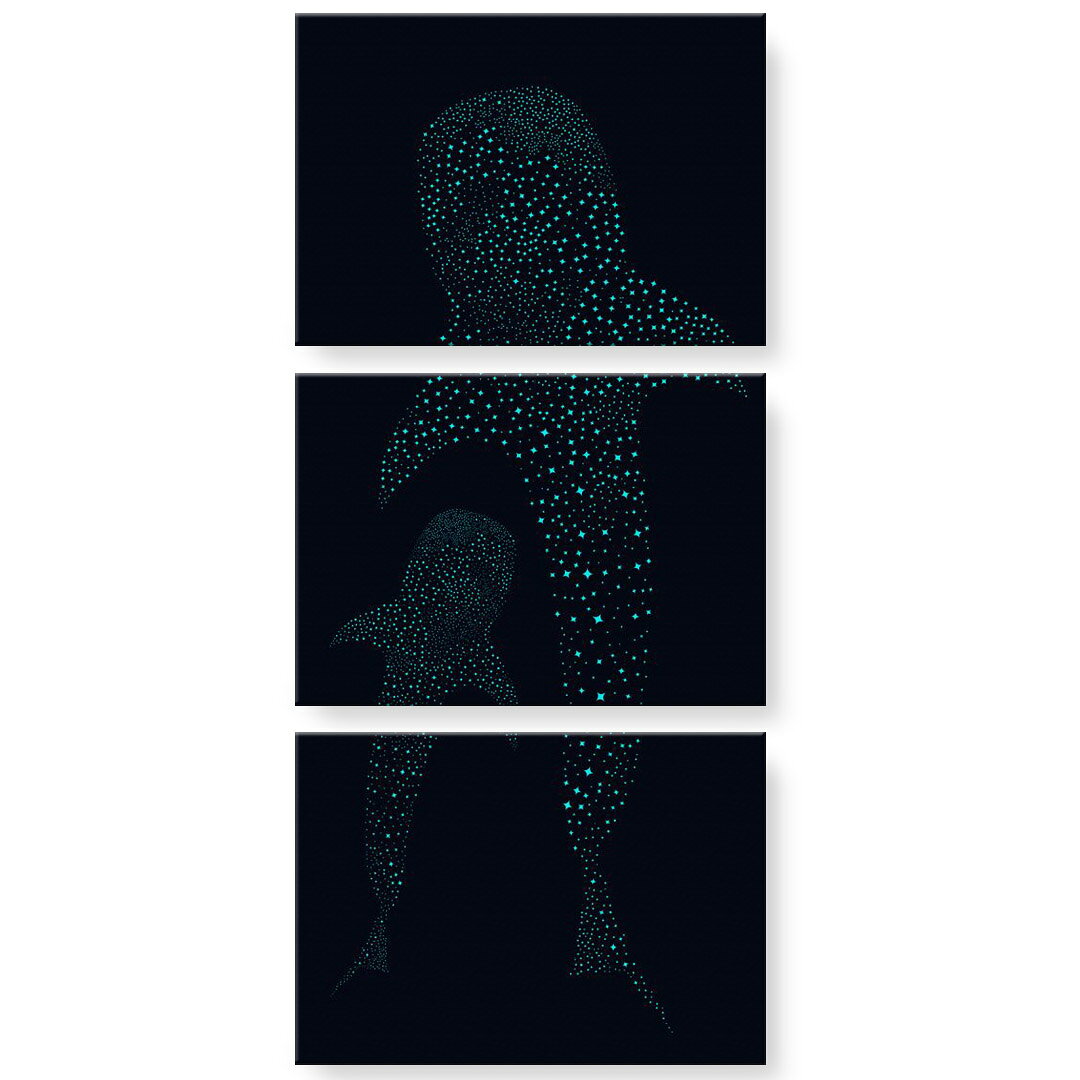 アートパネル 3連 3枚セット 絵 絵画