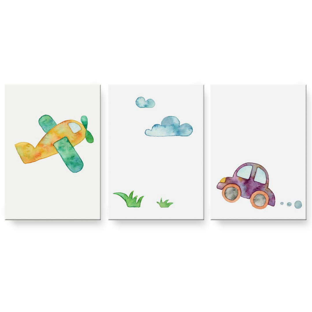 アートパネル 3連 3枚セット 絵 絵画