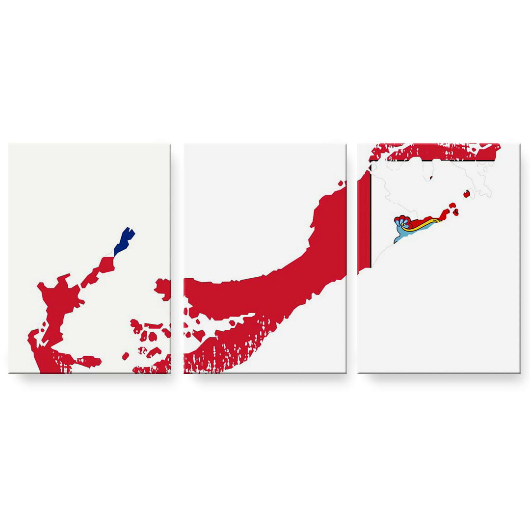 アートパネル 3連 3枚セット 絵 絵画