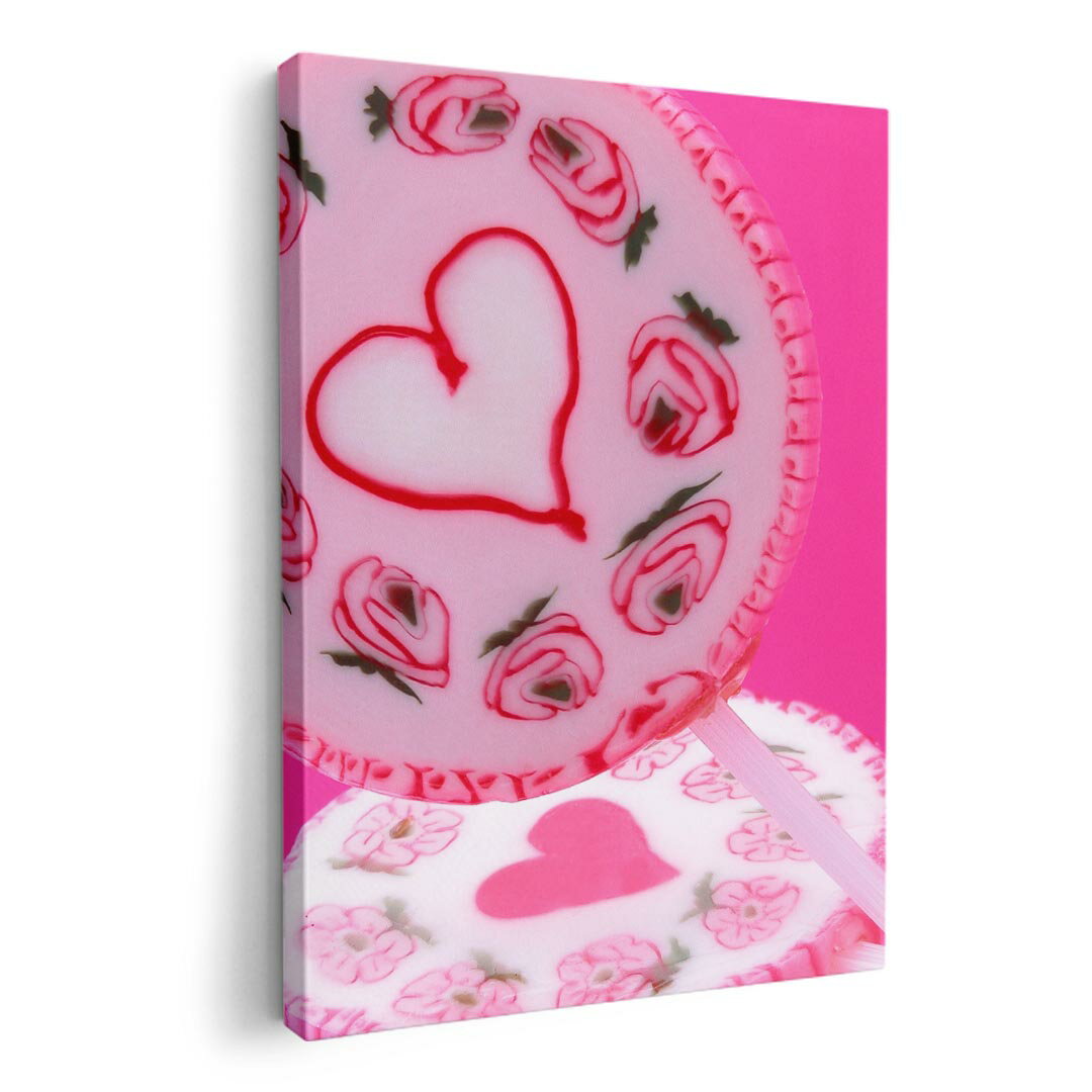 アートパネル 絵 絵画 飾り 選べるサイズ 420×594 mm A2 モダン 玄関 写真 フォト インテリア おしゃれ 000895 ハート　キャンディー