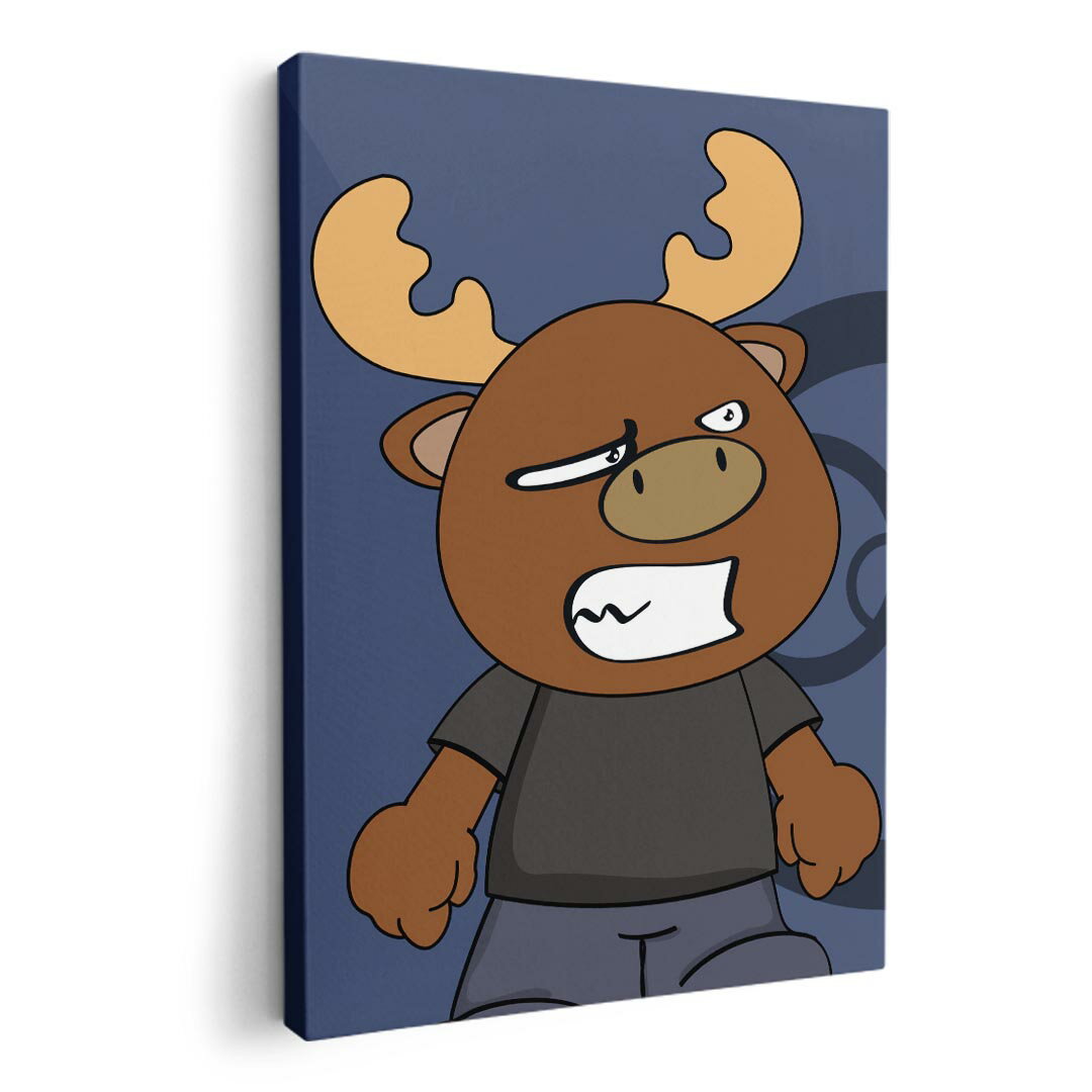 アートパネル 絵 絵画 飾り 選べるサイズ 420×594 mm A2 モダン 玄関 写真 フォト インテリア おしゃれ 001151 トナカイ　動物