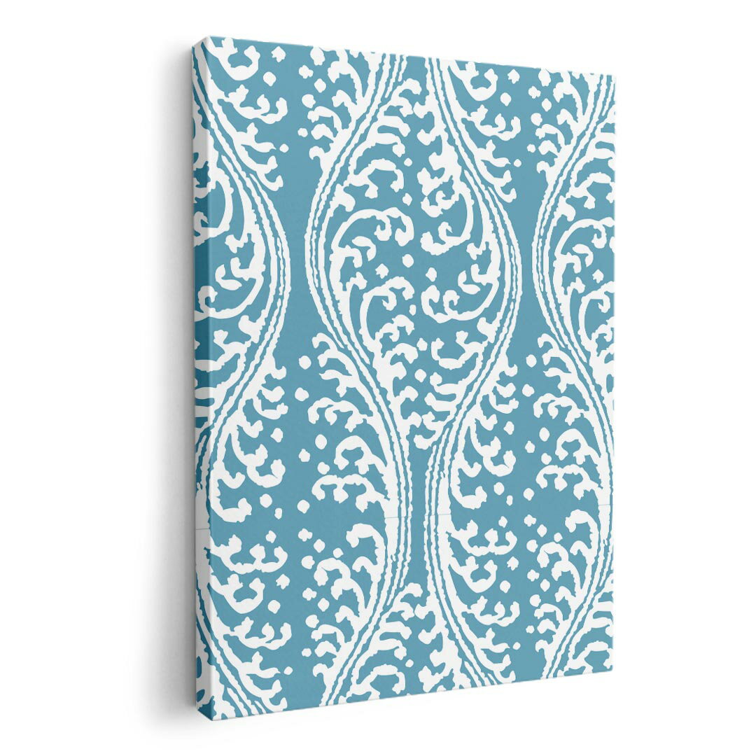 アートパネル 絵 絵画 飾り 選べるサイズ 420×594 mm A2 モダン 玄関 写真 フォト インテリア おしゃれ 003714 模様　青　白