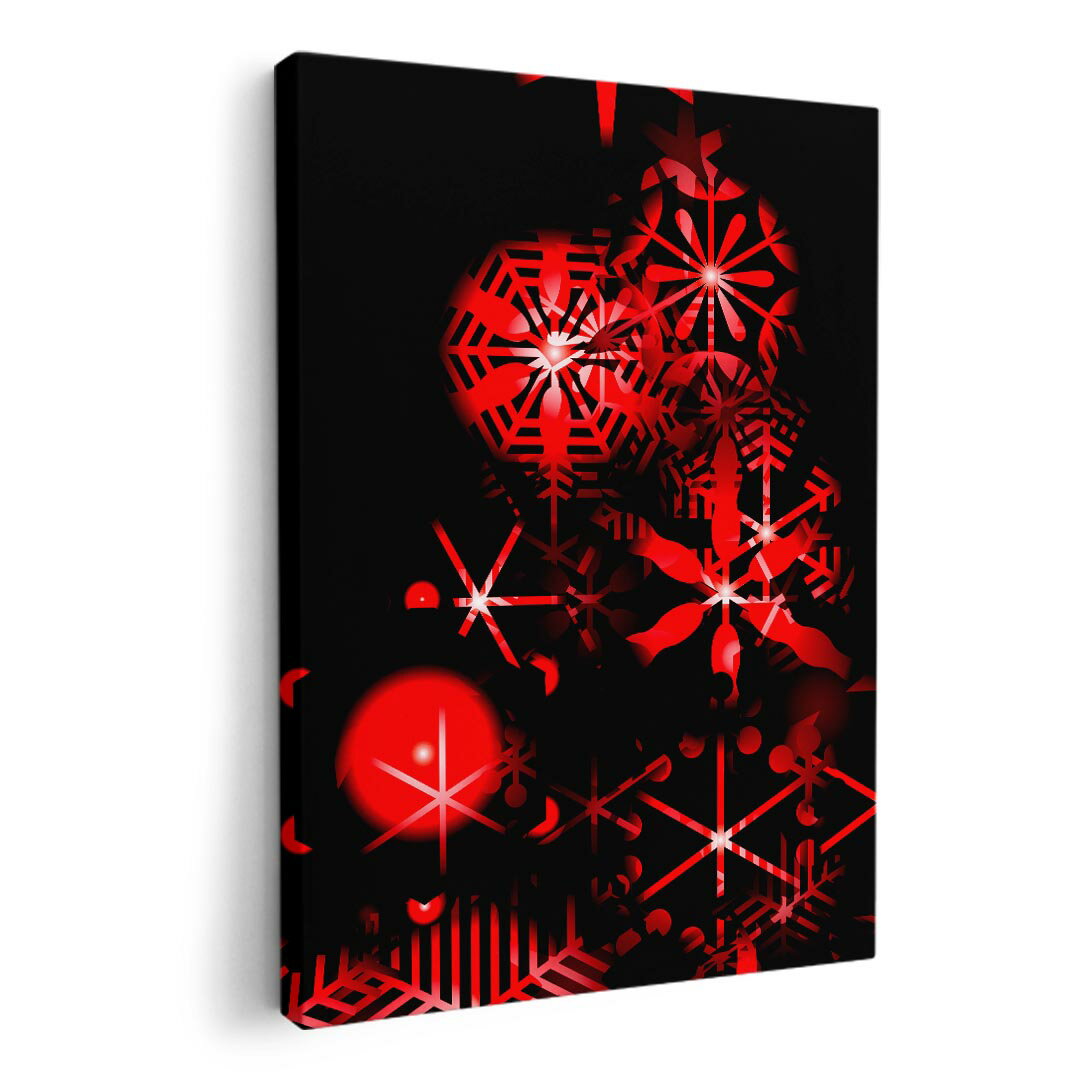 アートパネル 絵 絵画 飾り 選べるサイズ 420×594 mm A2 モダン 玄関 写真 フォト インテリア おしゃれ 004701 クリスマス　雪　結晶