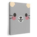 アートパネル 絵 絵画 飾り 選べるサイズ 420×594 mm A2 モダン 玄関 写真 フォト インテリア おしゃれ 005572 動物 イラスト ねずみ