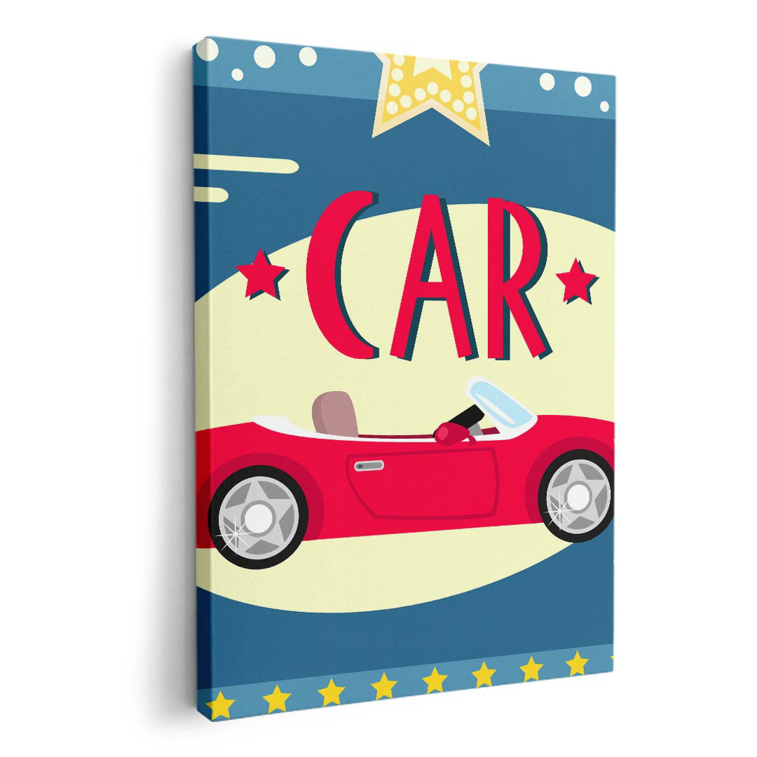 アートパネル 絵 絵画 飾り 選べるサイズ 420×594 mm A2 モダン 玄関 写真 フォト インテリア おしゃれ 006265 車　イラスト