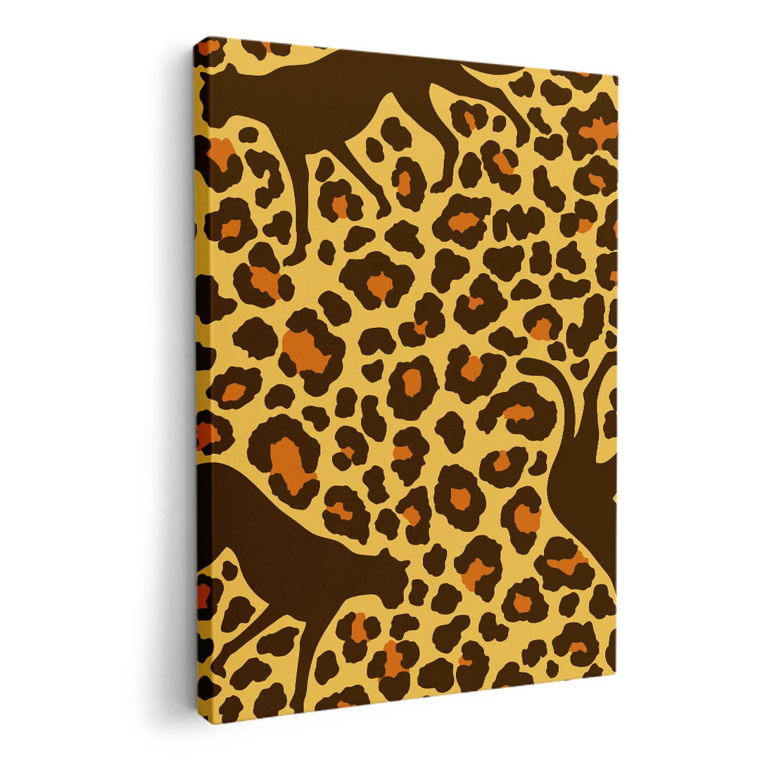 アートパネル 絵 絵画 飾り 選べるサイズ 420×594 mm A2 モダン 玄関 写真 フォト インテリア おしゃれ 006797 動物　ヒョウ柄　模様