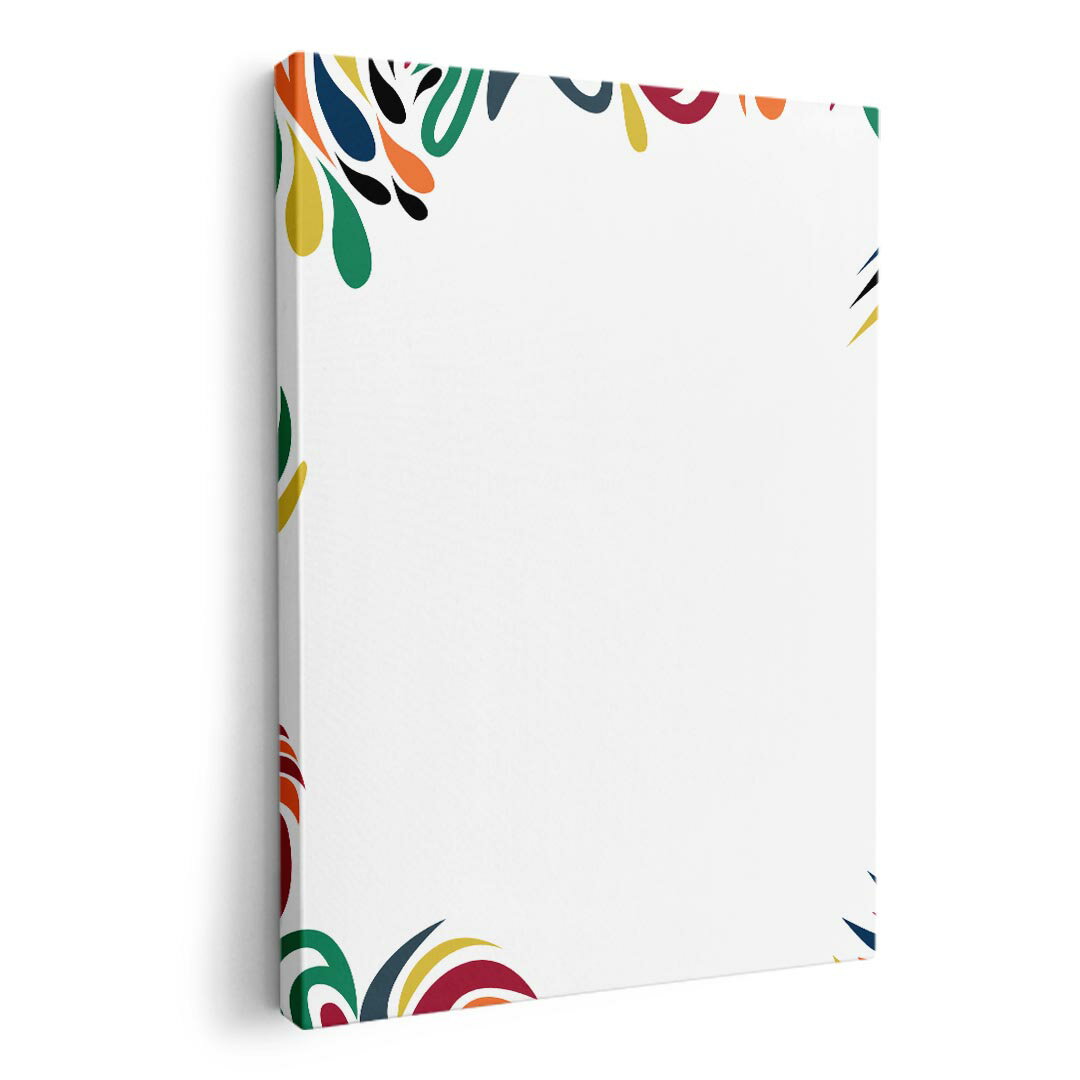 アートパネル 絵 絵画 飾り 選べるサイズ 420×594 mm A2 モダン 玄関 写真 フォト インテリア おしゃれ 008818 カラフル　模様　フレーム