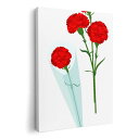 アートパネル 絵 絵画 飾り 選べるサイズ 420×594 mm A2 モダン 玄関 写真 フォト インテリア おしゃれ 012917 母の日 カーネーション ...