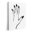 アートパネル 絵 絵画 飾り 選べるサイズ 420×594 mm A2 モダン 玄関 写真 フォト インテリア おしゃれ 013352 手 ネイル マニキュア