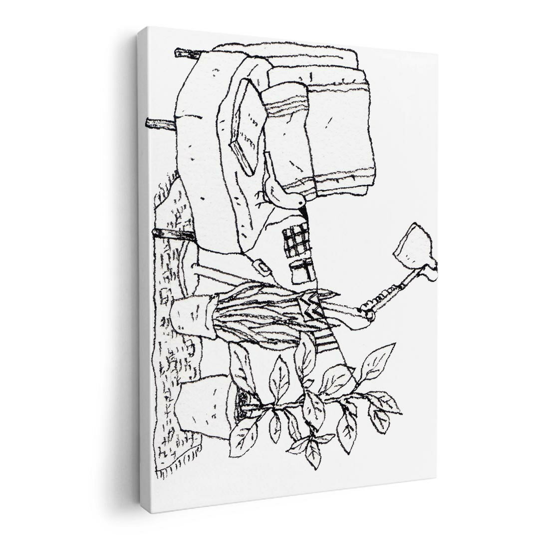 アートパネル 絵 絵画 飾り 選べるサイズ 420×594 mm A2 モダン 玄関 写真 フォト インテリア おしゃれ 014428 観葉植物　イラスト