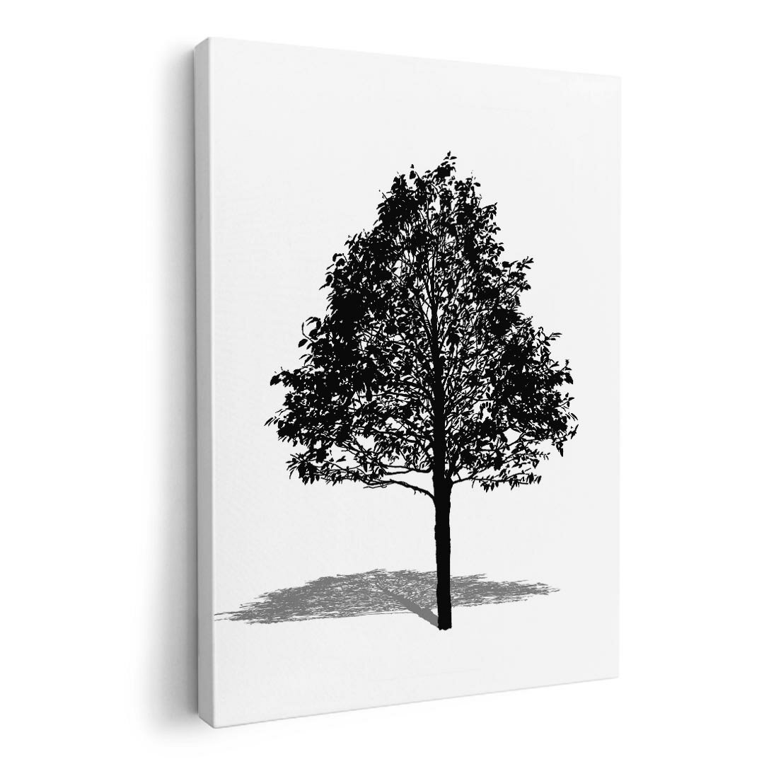アートパネル 絵 絵画 飾り 選べるサイズ 420×594 mm A2 モダン 玄関 写真 フォト インテリア おしゃれ 015665 木 樹木 自然 植物 モノクロ
