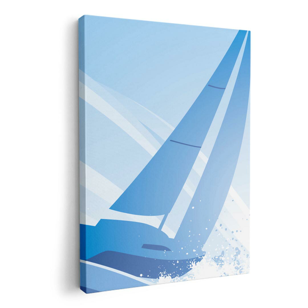 アートパネル 絵 絵画 飾り 選べるサイズ 420×297 mm A3 モダン 玄関 写真 フォト インテリア おしゃれ 001346 船　海　ヨット