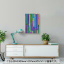 アートパネル 絵 絵画 飾り 選べるサイズ 420×297 mm A3 モダン 玄関 写真 フォト インテリア おしゃれ 004836 模様　青 2