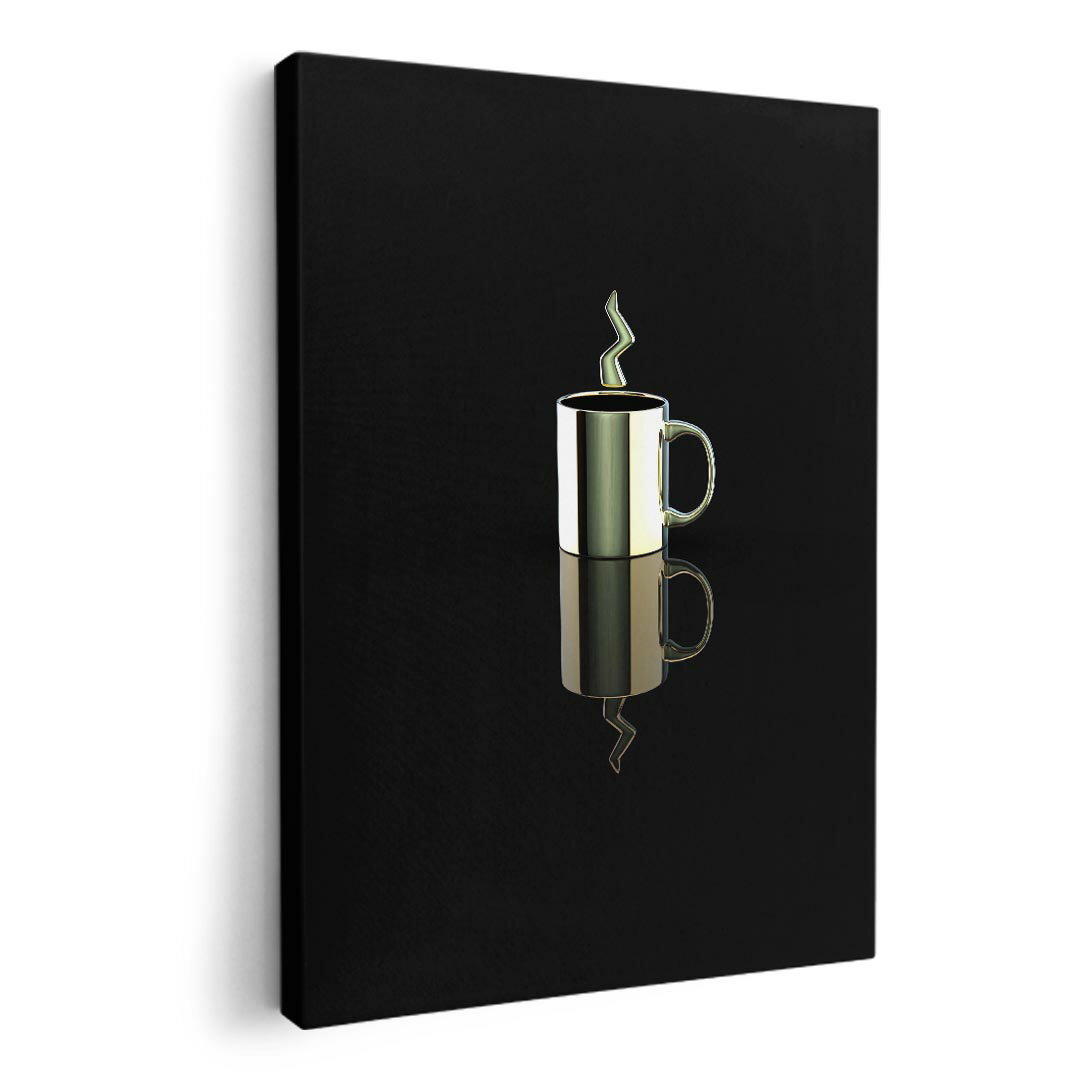 アートパネル 絵 絵画 飾り 選べるサイズ 420×297 mm A3 モダン 玄関 写真 フォト インテリア おしゃれ 023143 コーヒー　カップ　イラスト