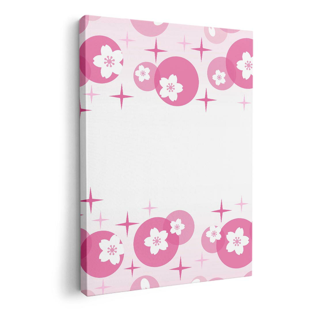 アートパネル 絵 絵画 飾り 選べるサイズ 420×297 mm A3 モダン 玄関 写真 フォト インテリア おしゃれ 005269 桜　キラキラ　ピンク