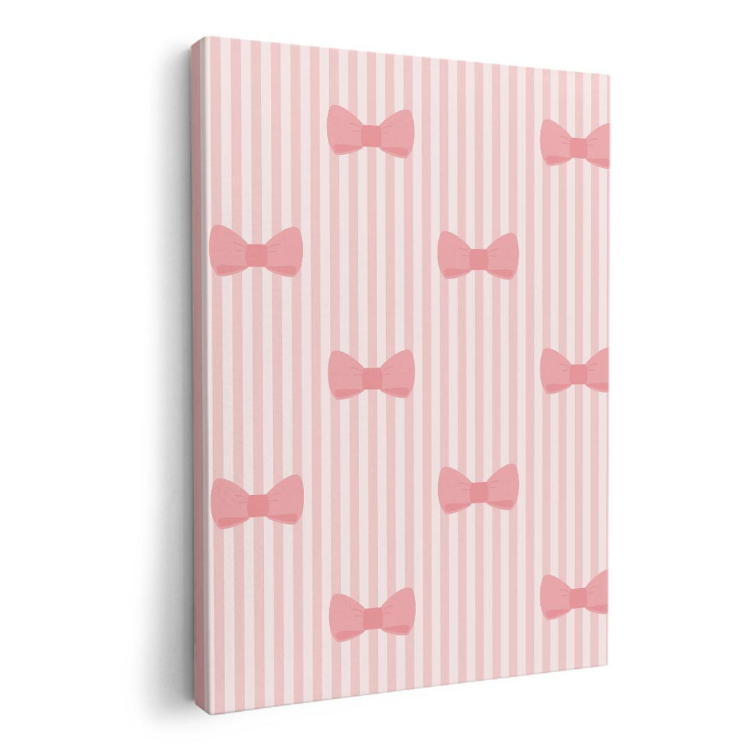 アートパネル 絵 絵画 飾り 選べるサイズ 420×297 mm A3 モダン 玄関 写真 フォト インテリア おしゃれ 005289 リボン　ピンク　ガーリー