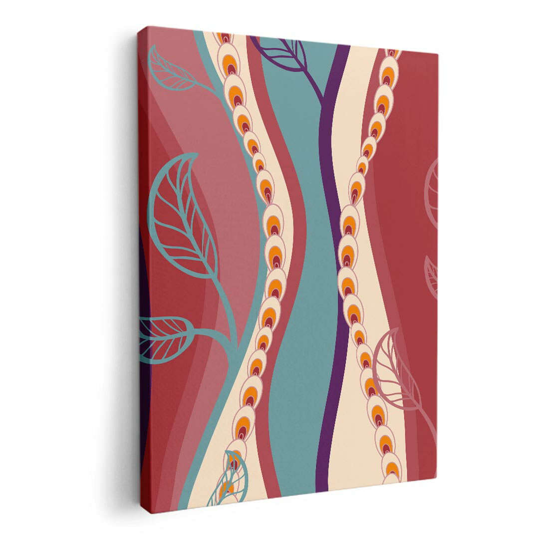 アートパネル 絵 絵画 飾り 選べるサイズ 420×297 mm A3 モダン 玄関 写真 フォト インテリア おしゃれ 006173 葉っぱ　模様