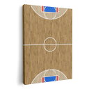 アートパネル 絵 絵画 飾り 選べるサイズ 420×297 mm A3 モダン 玄関 写真 フォト インテリア おしゃれ 006490 コート バスケ