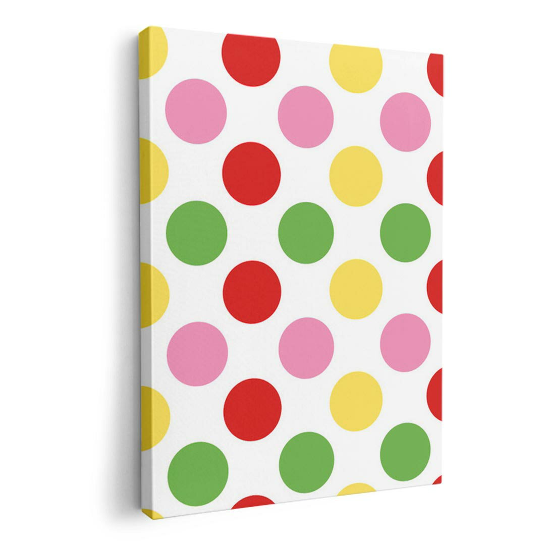 アートパネル 絵 絵画 飾り 選べるサイズ 420×297 mm A3 モダン 玄関 写真 フォト インテリア おしゃれ 007082 水玉　模様