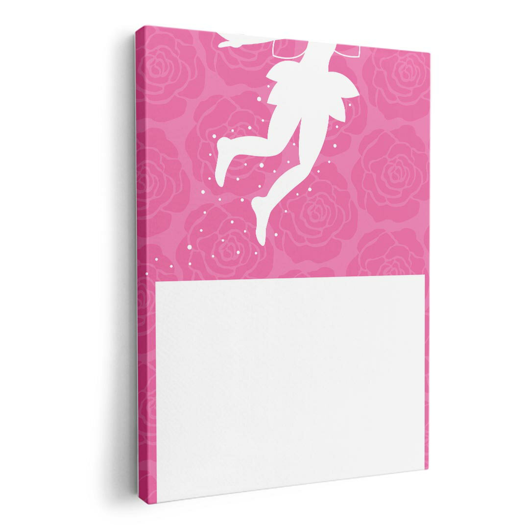 アートパネル 絵 絵画 飾り 選べるサイズ 420×297 mm A3 モダン 玄関 写真 フォト インテリア おしゃれ 007470 妖精　花　フラワー　ピンク