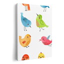 アートパネル 絵 絵画 飾り 選べるサイズ 420×297 mm A3 モダン 玄関 写真 フォト インテリア おしゃれ 009630 鳥 キャラクター 動物(3)