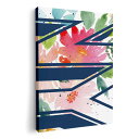 アートパネル 絵 絵画 飾り 選べるサイズ 420×297 mm A3 モダン 玄関 写真 フォト インテリア おしゃれ 011072 ニューヨーク カラフル 花(3)