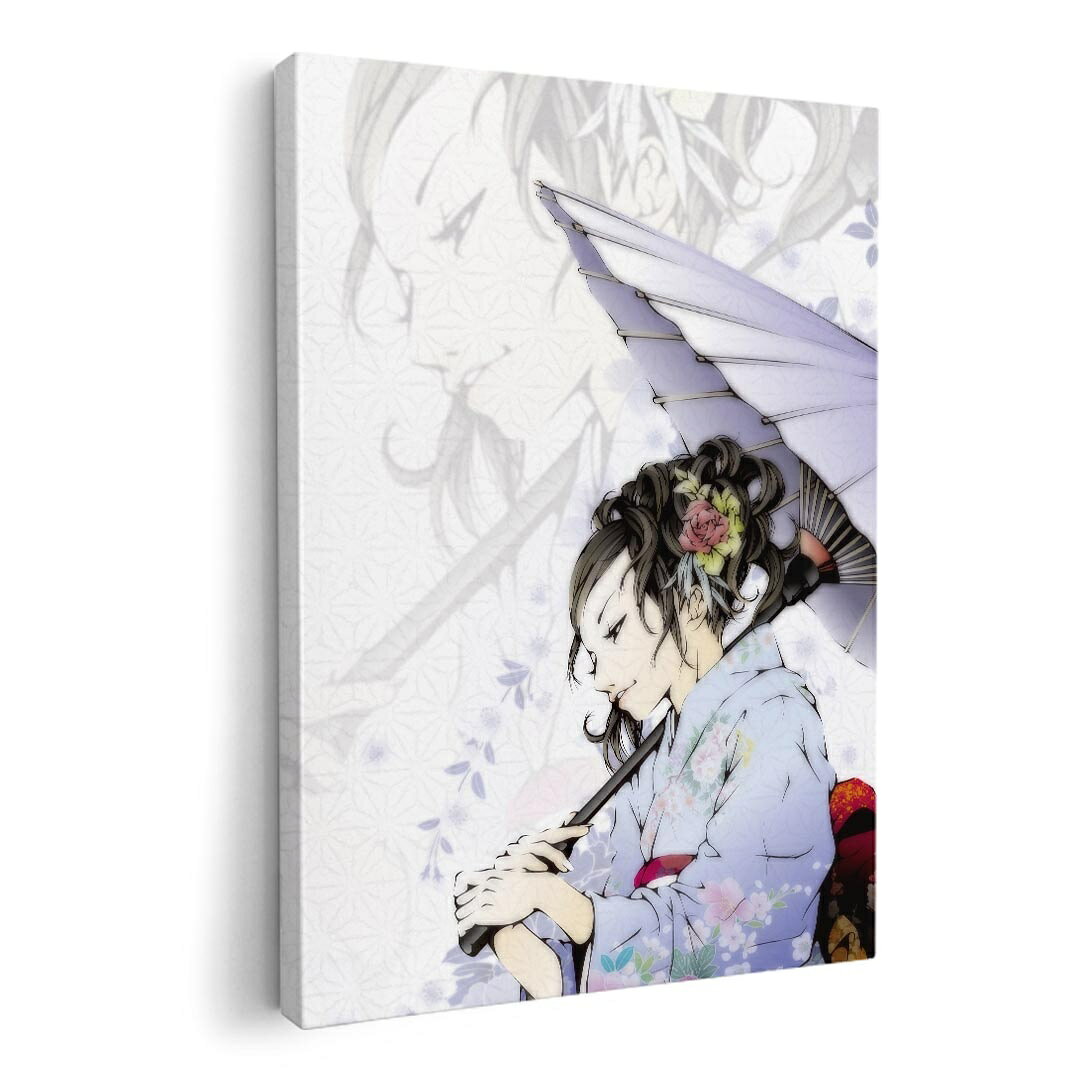 アートパネル 絵 絵画 飾り 選べるサイズ 420×297 mm A3 モダン 玄関 写真 フォト インテリア おしゃれ 011546 人物　着物　和風