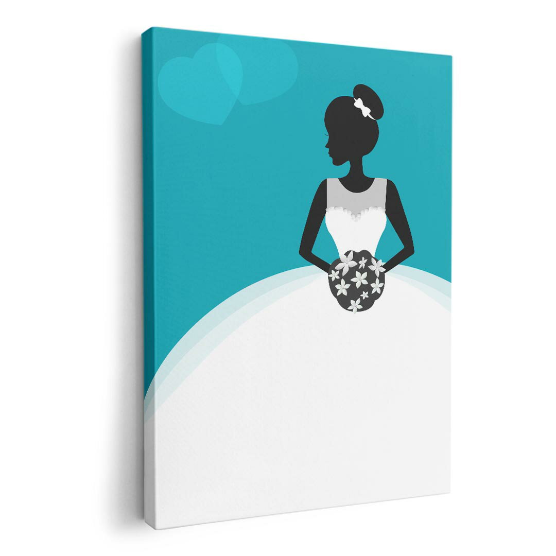 アートパネル 絵 絵画 飾り 選べるサイズ 420×297 mm A3 モダン 玄関 写真 フォト インテリア おしゃれ 011866 ウェディング　ドレス　エレガント