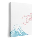 アートパネル 絵 絵画 飾り 選べるサイズ 420×297 mm A3 モダン 玄関 写真 フォト インテリア おしゃれ 012914 富士山 桜 日本