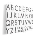 アートパネル 絵 絵画 飾り 選べるサイズ 420×297 mm A3 モダン 玄関 写真 フォト インテリア おしゃれ 013195 アルファベット 記号(3)