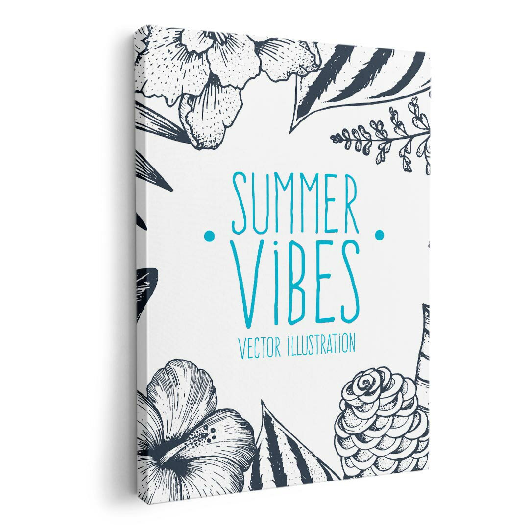 アートパネル 絵 絵画 飾り 選べるサイズ 420×297 mm A3 モダン 玄関 写真 フォト インテリア おしゃれ 013890 リーフ　夏　ハイビスカス