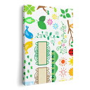 アートパネル 絵 絵画 飾り 選べるサイズ 420×297 mm A3 モダン 玄関 写真 フォト インテリア おしゃれ 014117 花 鳥 クローバー