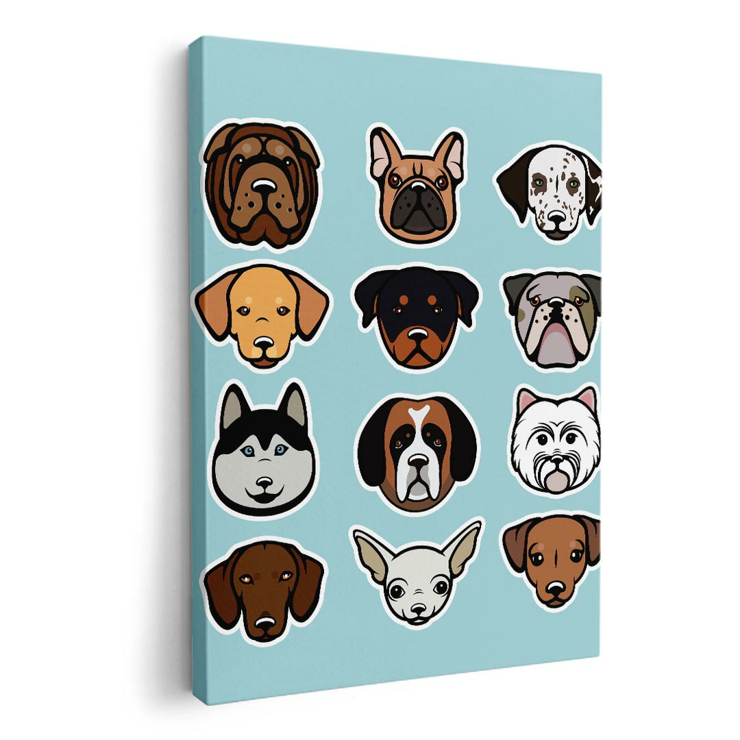 アートパネル 絵 絵画 飾り 選べるサイズ 420×297 mm A3 モダン 玄関 写真 フォト インテリア おしゃれ 014141 犬　動物　アニマル