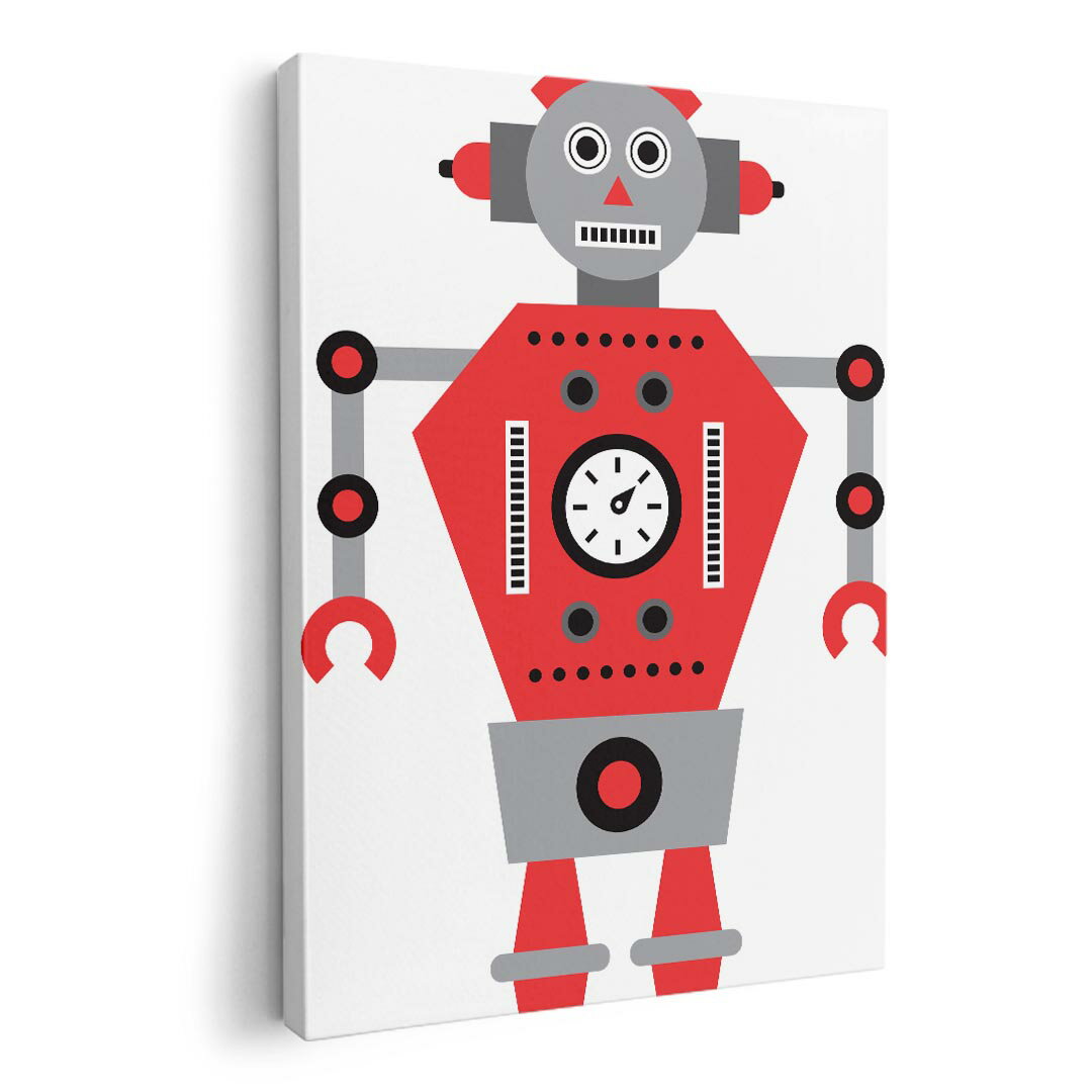 アートパネル 絵 絵画 飾り 選べるサイズ 420×297 mm A3 モダン 玄関 写真 フォト インテリア おしゃれ 014567 ロボット　キャラクター