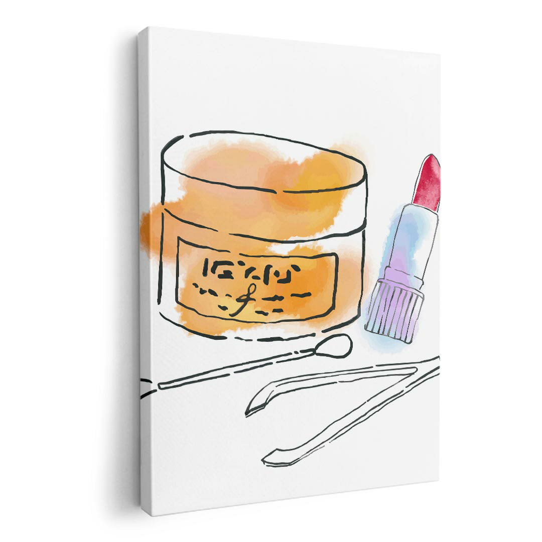 乐天商城 - アートパネル 絵 絵画 飾り 選べるサイズ 420×297 mm A3 モダン 玄関 写真 フォト インテリア おしゃれ 014688 メイク　おしゃれ　リップ