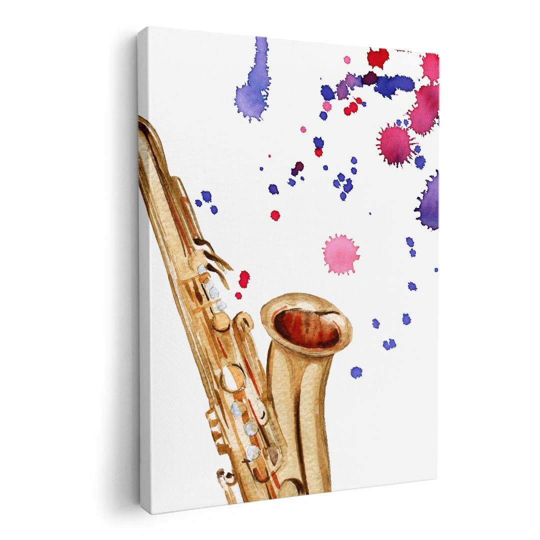 サクソフォーン女シリーズ絵画　壁掛け絵画 サクソフォーン女シリーズ絵画壁掛け絵画