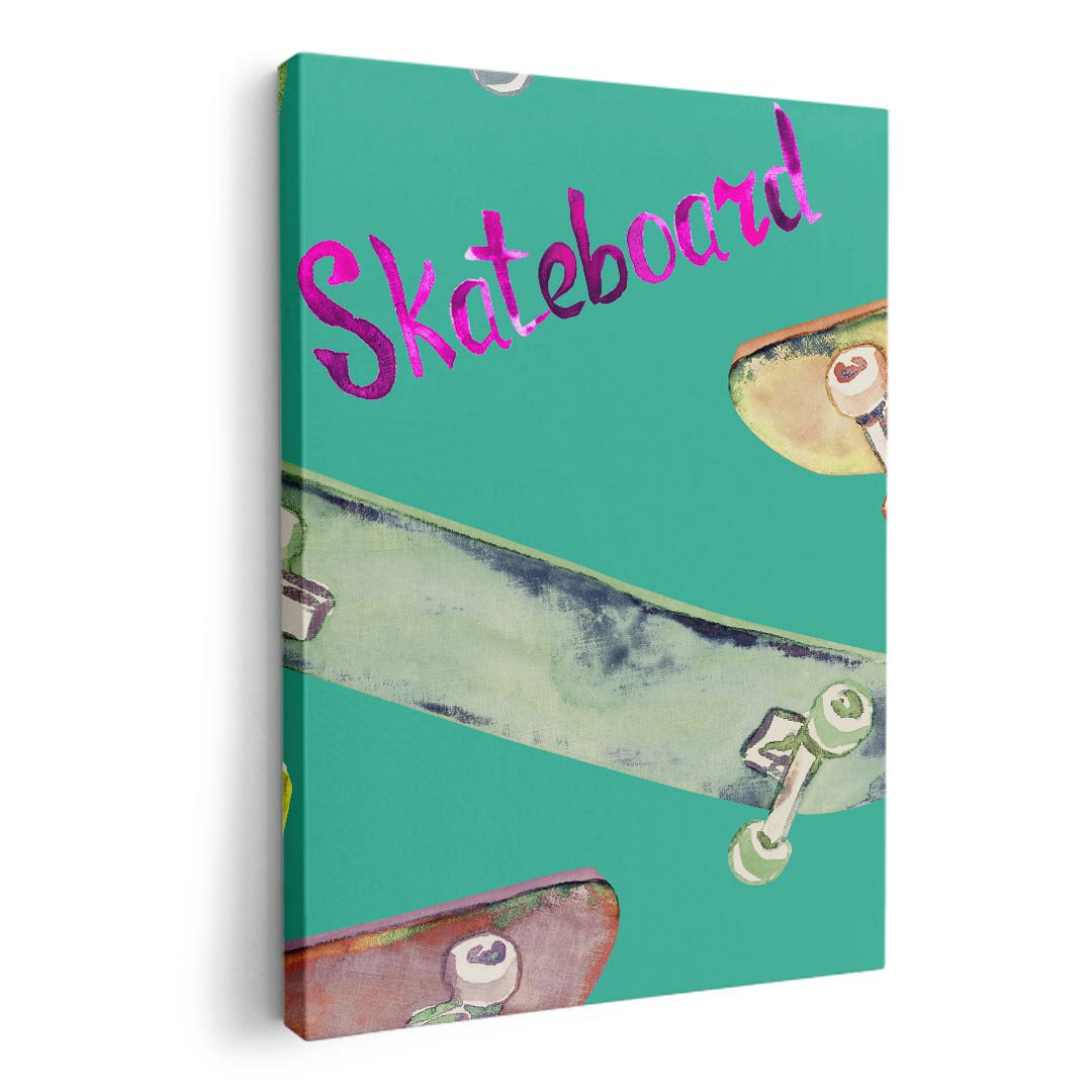アートパネル 絵 絵画 飾り 選べるサイズ 420×297 mm A3 モダン 玄関 写真 フォト インテリア おしゃれ 016307 スケボー
