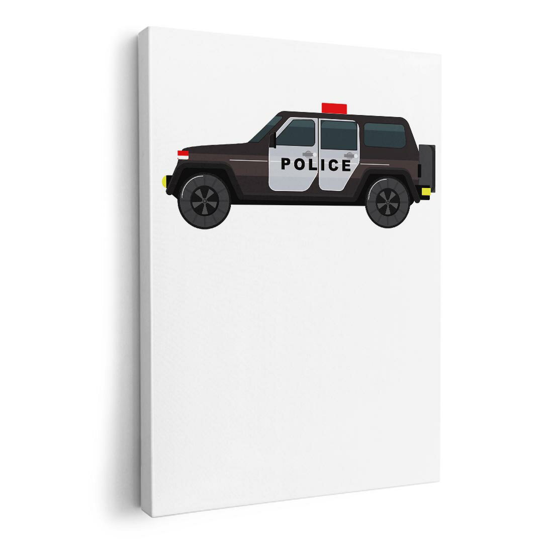 アートパネル 絵 絵画 飾り 選べるサイズ 420×297 mm A3 モダン 玄関 写真 フォト インテリア おしゃれ 017511 アメリカ　police　車