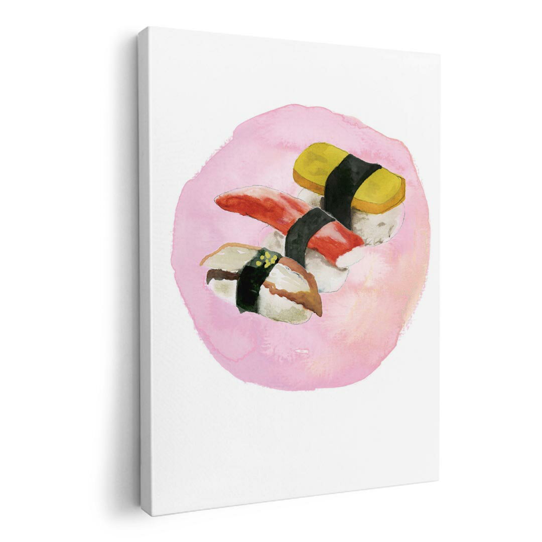 アートパネル 絵 絵画 飾り 選べるサイズ 420×297 mm A3 モダン 玄関 写真 フォト インテリア おしゃれ 019880 お寿司 Sushi ご飯