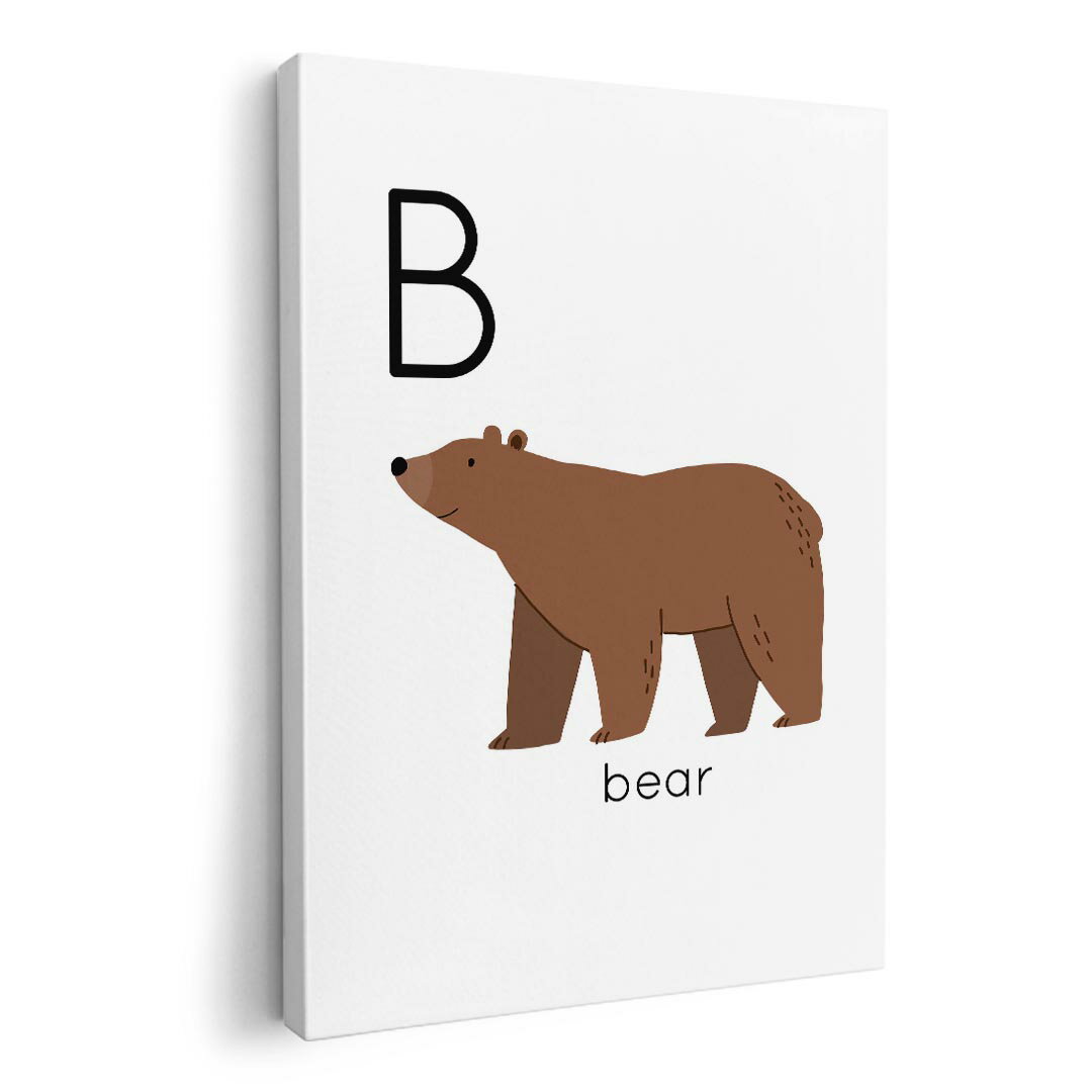 アートパネル 絵 絵画 飾り 選べるサイズ 420×297 mm A3 モダン 玄関 写真 フォト インテリア おしゃれ 019933 B bear くま