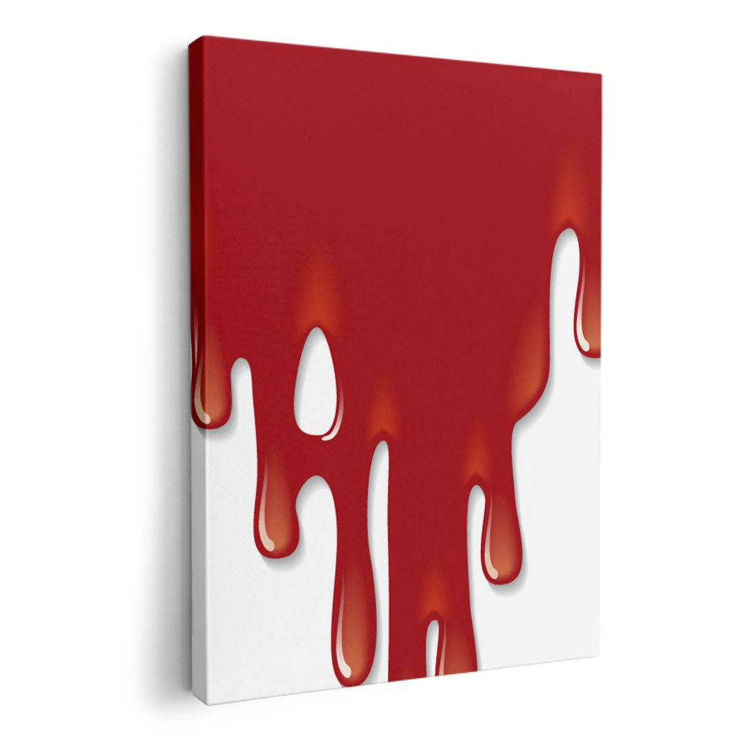 アートパネル 絵 絵画 飾り 選べるサイズ 210×297 mm A4 モダン 玄関 写真 フォト インテリア おしゃれ 001952 ペイント　絵の具　赤