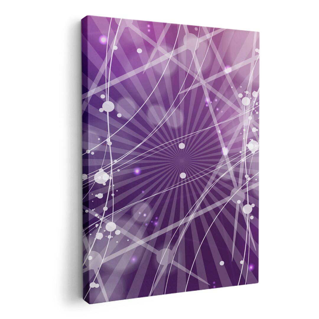アートパネル 絵 絵画 飾り 選べるサイズ 210×297 mm A4 モダン 玄関 写真 フォト インテリア おしゃれ 002015 模様　シンプル　紫