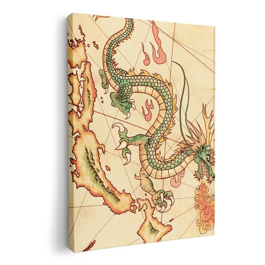 楽天市場】龍 の 絵（アートパネル・アートボード｜壁紙・装飾フィルム