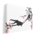 アートパネル 絵 絵画 飾り 選べるサイズ 210×297 mm A4 モダン 玄関 写真 フォト インテリア おしゃれ 009340 和風 和柄 フラワー(3)