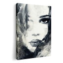 アートパネル 絵 絵画 飾り 選べるサイズ 210×297 mm A4 モダン 玄関 写真 フォト インテリア おしゃれ 010825 色彩 黒 人物(3)