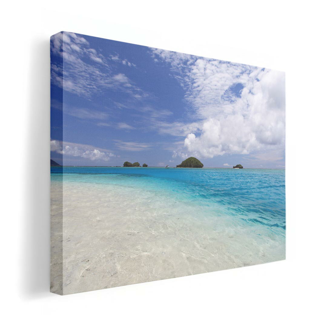 アートパネル 絵 絵画 飾り 選べるサイズ 210×297 mm A4 モダン 玄関 写真 フォト インテリア おしゃれ 011230 海　ビーチ　リゾート