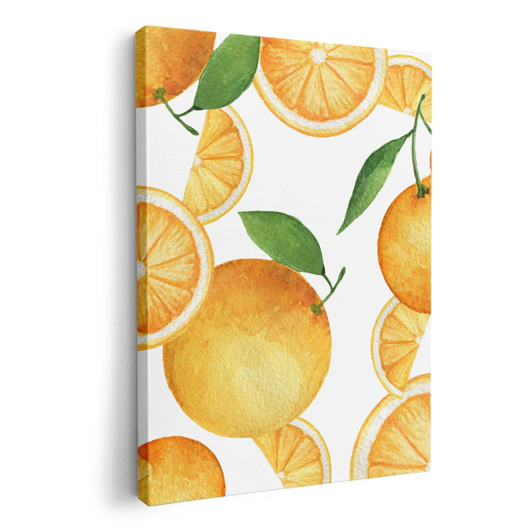 アートパネル 絵 絵画 飾り 選べるサイズ 210×297 mm A4 モダン 玄関 写真 フォト インテリア おしゃれ 012061 オレンジ　果物　柄