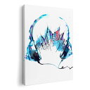 アートパネル 絵 絵画 飾り 選べるサイズ 210×297 mm A4 モダン 玄関 写真 フォト インテリア おしゃれ 014180 ヘッドホン 音楽 風景