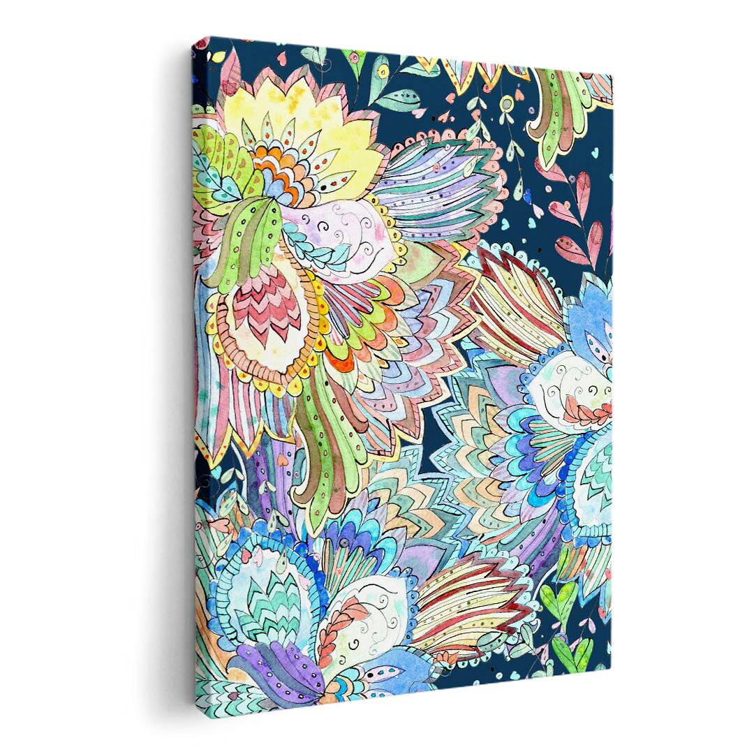 アートパネル 絵 絵画 飾り 選べるサイズ 210×297 mm A4 モダン 玄関 写真 フォト インテリア おしゃれ 014464 植物　アジアン　カラフル