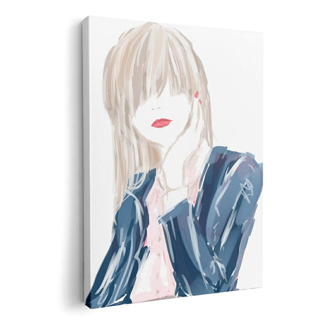 Rakuten - アートパネル 絵 絵画 飾り 選べるサイズ 210×297 mm A4 モダン 玄関 写真 フォト インテリア おしゃれ 014537 人物　おしゃれ　ファッション